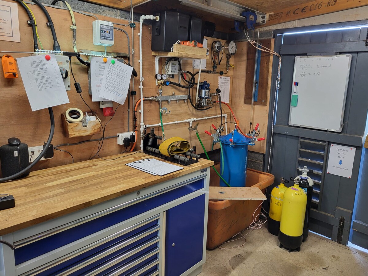Diving, Air Fills & Cylinder Testing Dive St Abbs